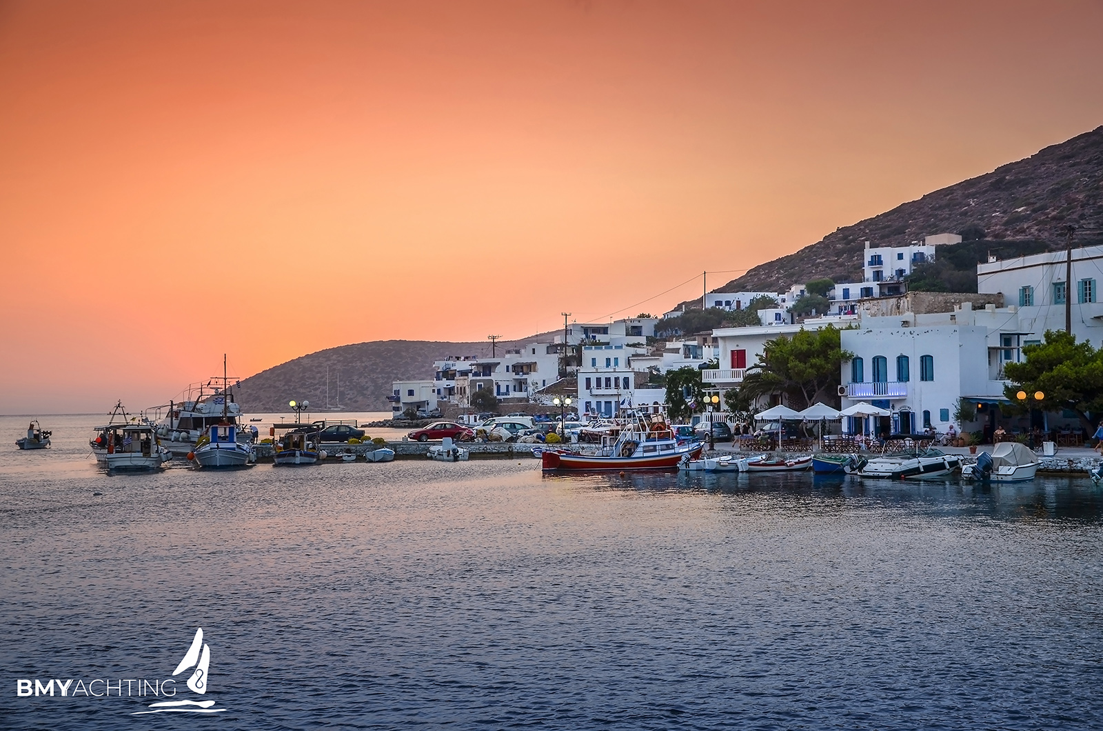 Amorgos – Katapola coast view